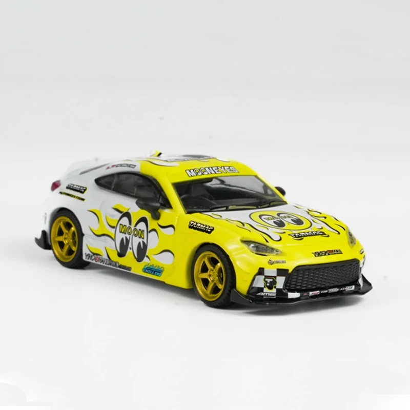 

Литой под давлением оригинальный масштаб 1:64, модель из сплава GR86, имитация классического украшения, хобби, сувениры, коллекция подарков, статический дисплей