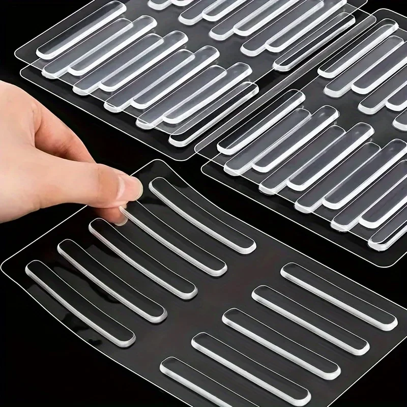 Anti-collision Stickers Household Door Handle Silicone Pad Wall Anti-collision Bumper Door Stop Mute Bar Table Corner Protector