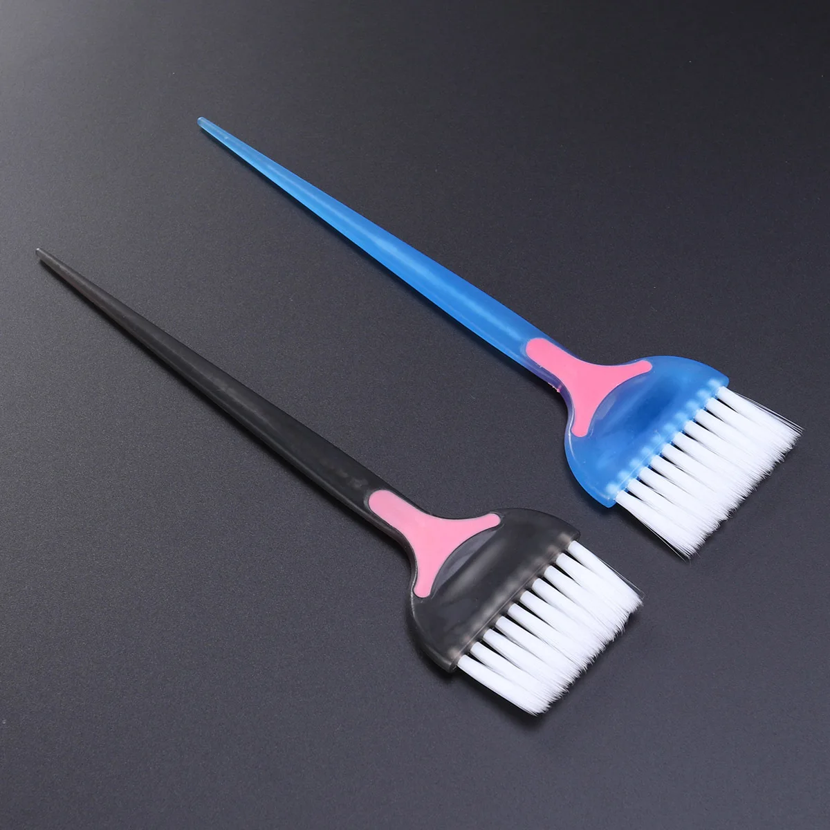 

2 Pcs Stylist Hairstylist Essential Curly Treatment Dye Brush Color Applicator Comb