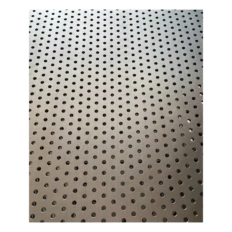 

Customized 1mm small hole punching mesh 304 stainless steel round hole screen hole