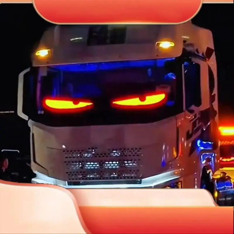 

Truck Devil Eye LED Matrix Pixel Panel Soft Foldable Lighting Graffiti Scrolling Stick Up Text Board Windshield-T45C