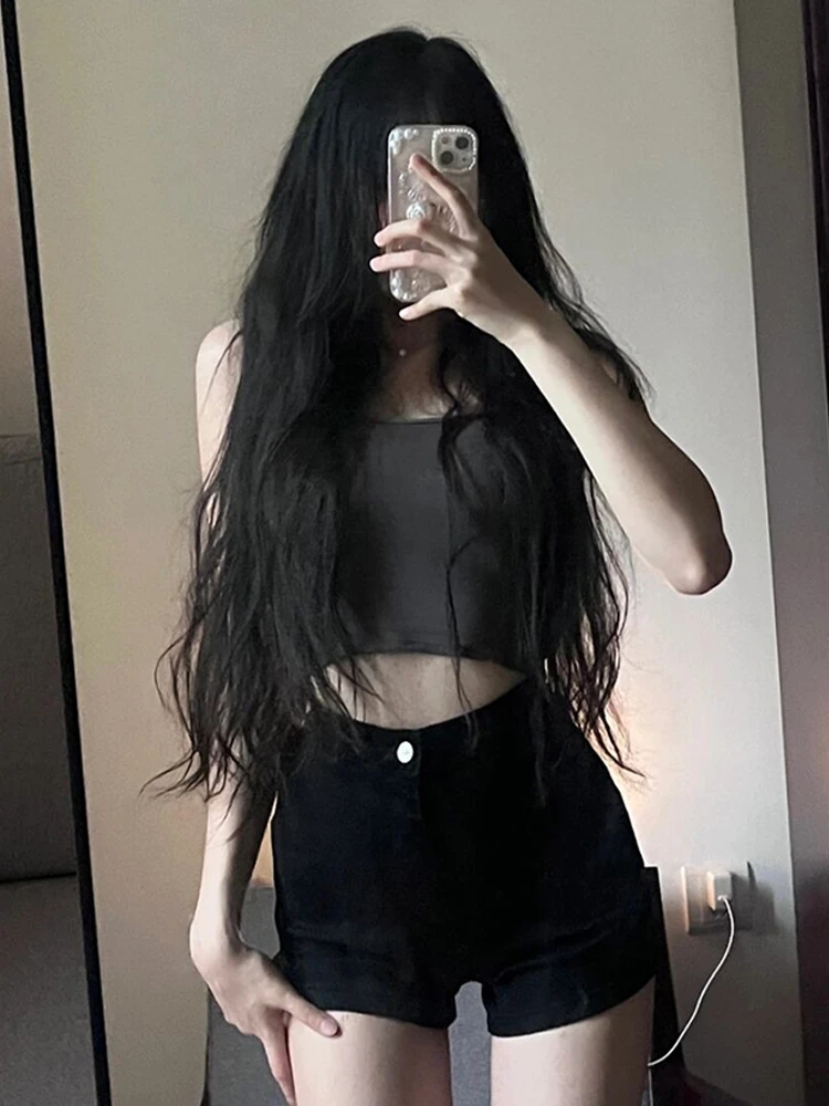 Dżinsowe szorty z wysokim stanem damskie letnie wyszczuplające obcisłe seksowne szorty z wysokim stanem dla dziewczyn