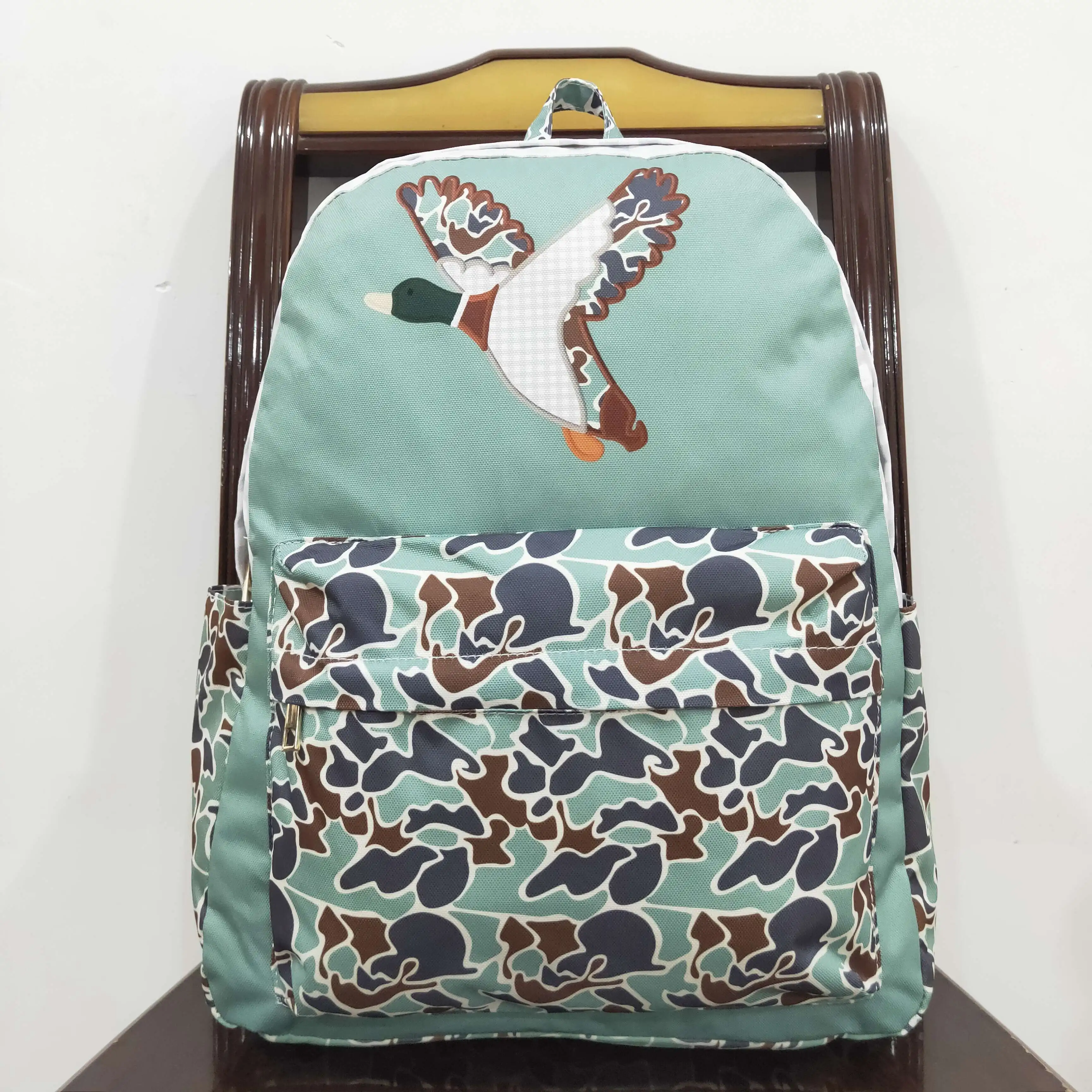 

Wholesale Baby Boy Girl Backpack Duck Camo Daypack Toddler Children Outdoor Portable Kids Camo Boutique School Army Green Bag