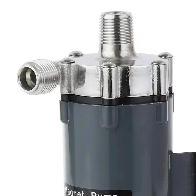 304 Stainless Steel 15R Magnetic Pump - Food Grade 140°C Heat Resistant Homebrew Beer Brewing Kit (EU Plug)