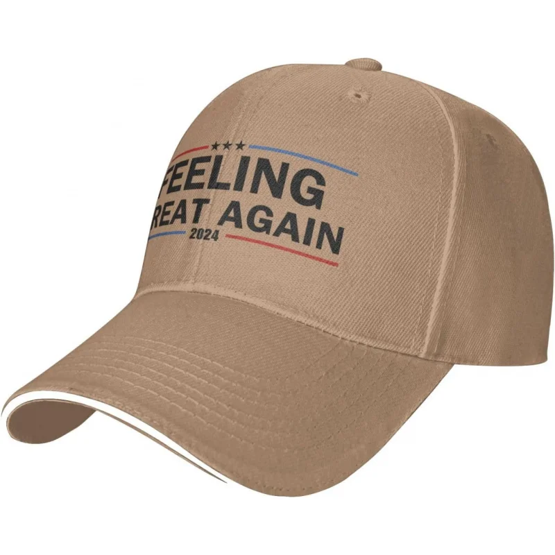 

Feeling Great Again Hat Trump 2024 45 47 Trucker Cap for Men Women