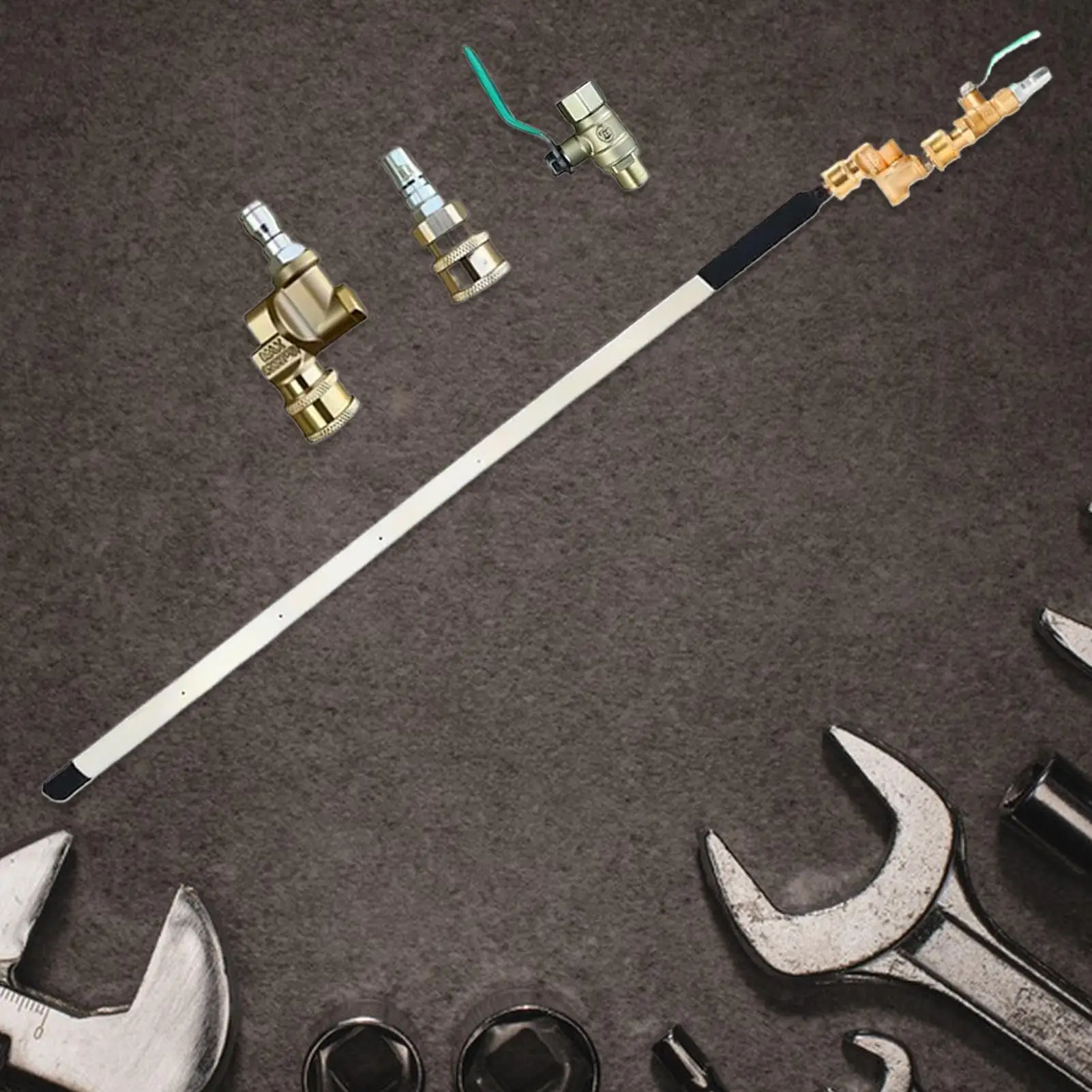 

Инструмент для очистки радиатора, сверхмощная палочка для промывки радиатора, гибкая вентилятор для ополаскивателя с вращением на 180 градусов для грузовиков на колесах, переменный ток