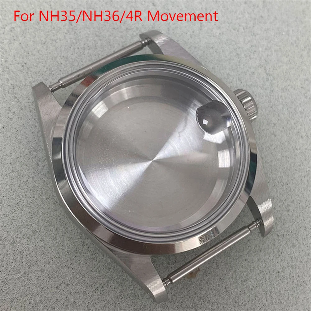 nh35-nh36-4rムーブメント用-36mmステンレススチール製腕時計ケース-アクリルクリスタル付き