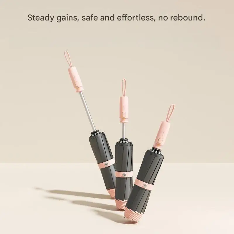 

Высококачественный полностью автоматический обратный зонт с 10 спицами, черный, из утолщенного винила, усиленный, ветроустойчивый, для бизнеса, автомобильный