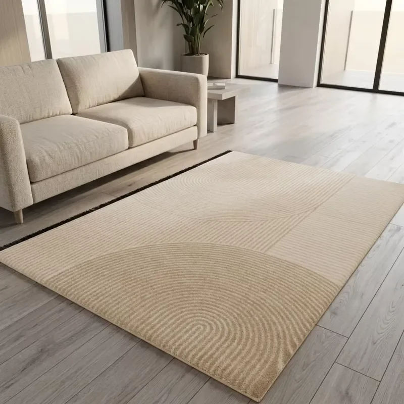 Intimate Household Use Great Easy to Transport and Install Machine Washable Design No Shrinkage Stain Resistant Woven Rug
