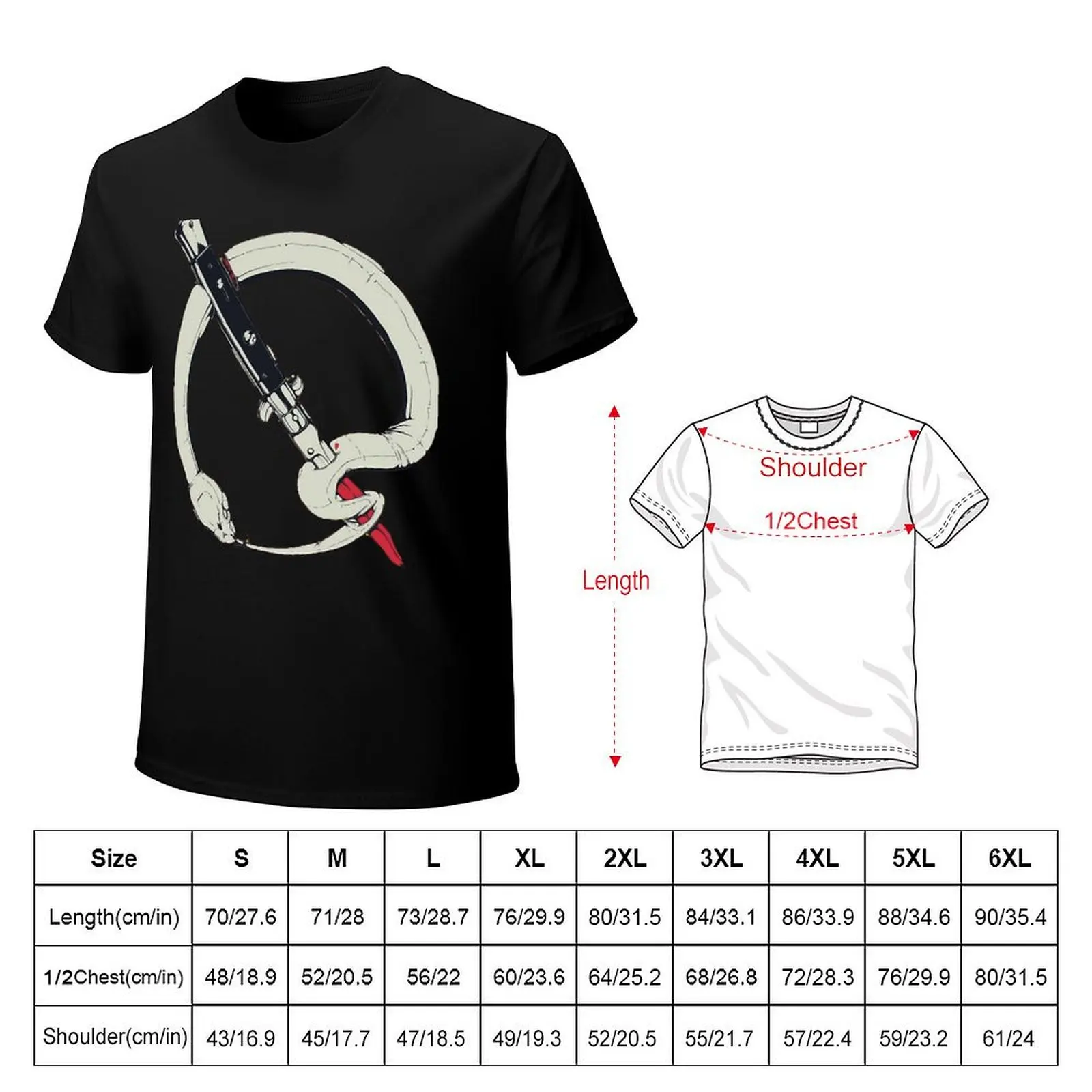 Original Qotsa snake,Queens Of The Stone Age T-Shirt Modern Print Casual T-Shirt