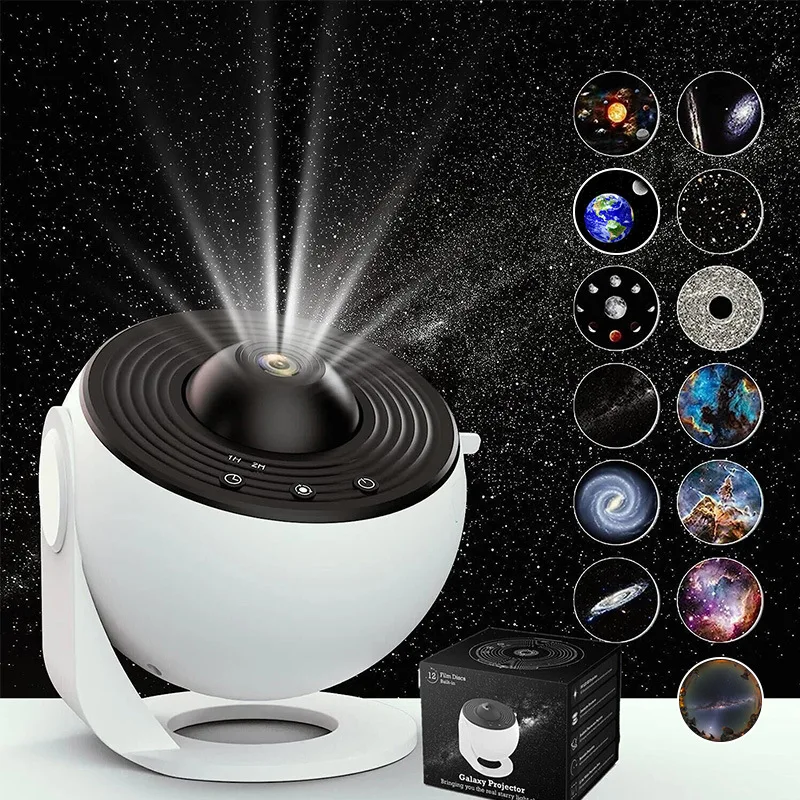 13 in 1 Star Projector, Night Light Galaxy Projector Starry Sky Projector 360° Rotate Planetarium Lamp For Kids Bedroom Deco ﻿