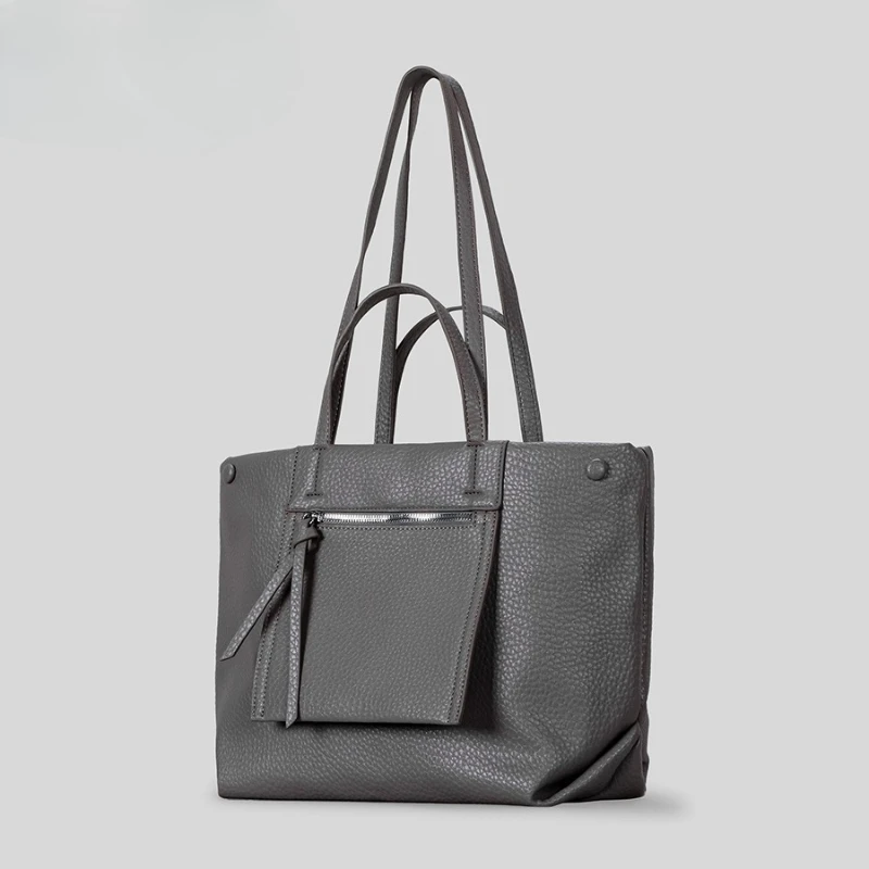 

Women's PU Leather Commuter Handbags Casual Tote Bags Large Capacity Elegant Shoulder Bags for Working Travel Shopping Purses