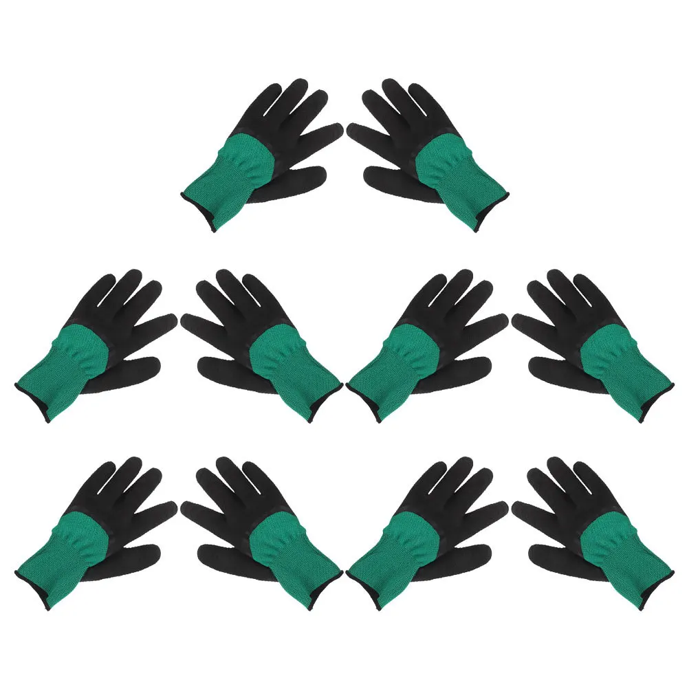 

5Pairs Pet Handling Gloves Scratch Resistant Anti Gloves for Small Animals Hamster Bird Parrot Squirrel