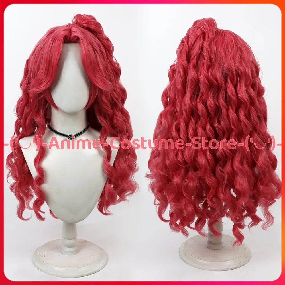 

Pinkie Pie Cosplay Wig Ponytail Anime Game Character Halloween Carnival Party Costume Wigs Heat Resistant Synthetic Hair