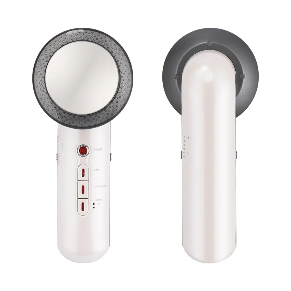 Ultrasound Cavitation Body Slimming Massager EMS Micro Current Weight Loss Far Infrared Facial Lifting Beauty Device