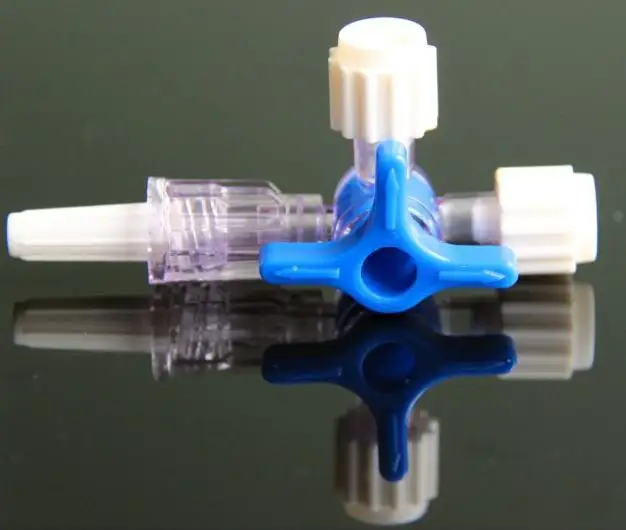 3 Way Tube Connector Stopcock With Luer Lock Three Way Stop Cock