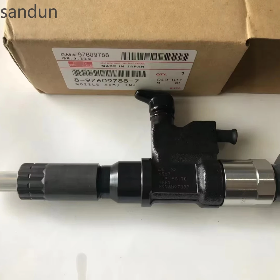 

Original Genuine Parts 8976097887 Common Rail Fuel Injector 8-97609788-7 for Isuzu 4HK1 Engine