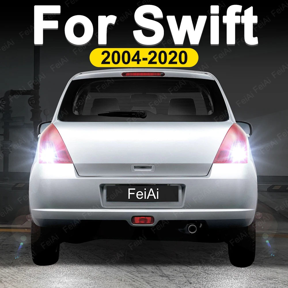 

For Suzuki Swift LED Reversing Reverse Lights Swift 4 5 3rd 4th 5th Gen Accessories 2004-2020 2008 2010 2011 2012 2013 2014 2016