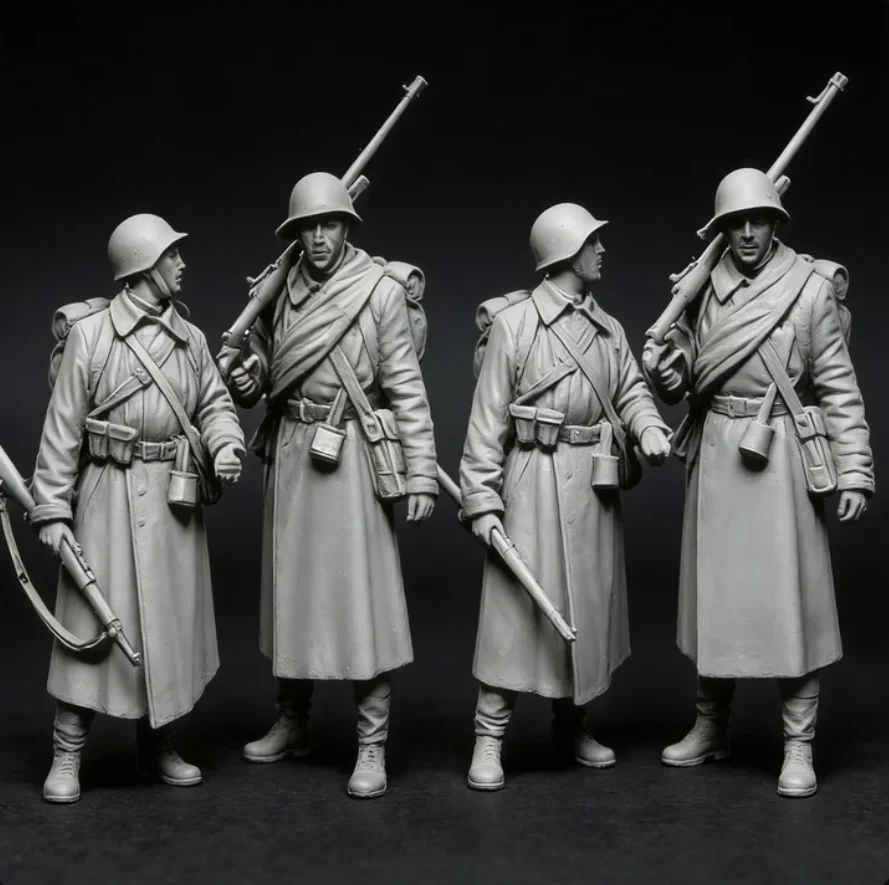 

1/35 Resin model self-assembled and colored by 2 soldiers A-2275