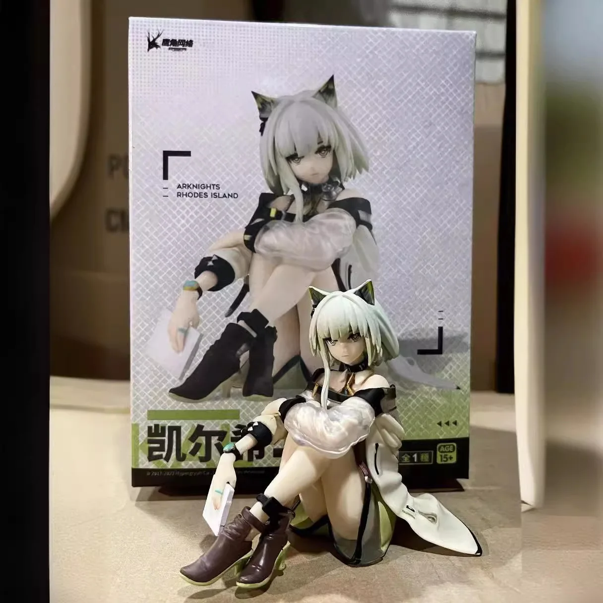 2025 FuRyu juego Arknights figuras de acción Kal'tsit Girl Pvc figura de acción modelo colección juguete 10cm