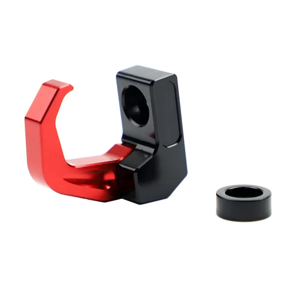 Front Hook For Motorbike Motorbike Hook Red Hanging Hook Wear-resistant Lightweight Design Practical Functionality