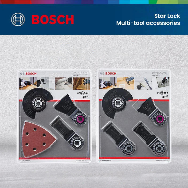 Bosch Starlock Multi Tool Attachments, Compatible with GOP185-LI GOP30-28 GOP12V-28 Oscillating Multicutter