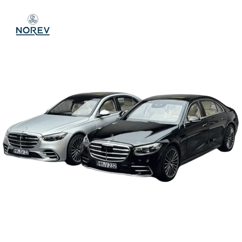 NOREV 1:18 2021 메르세데스 벤츠 S600 S 클래스 W223 합금 시뮬레이션 모델, 어린이 컬렉션 장난감, 친구용 명절 선물