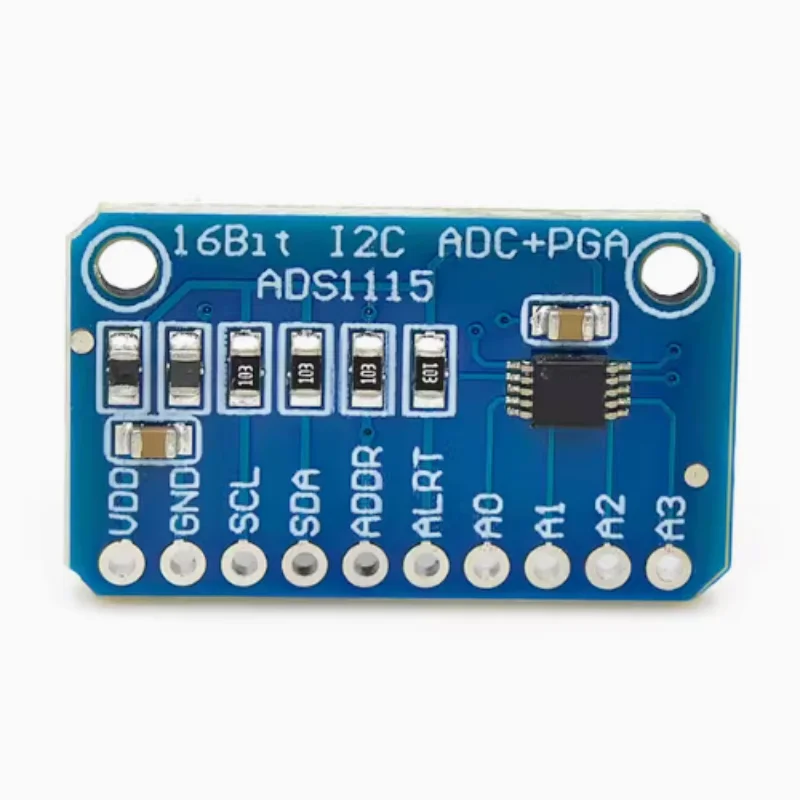 1PCS  The new ADS1115 ultra-small 16-bit precision ADC development board module 4-channel price discount