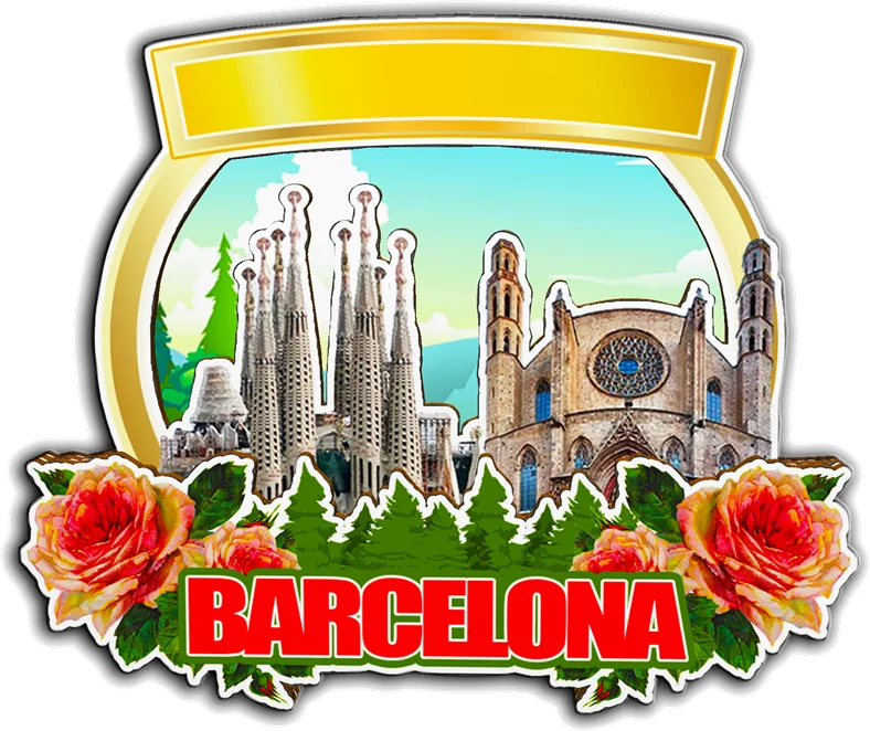 مغناطيس ديكور لبرسونا Terresa Mataro Sabadell Catalonia Spain City Landmark Travel #2