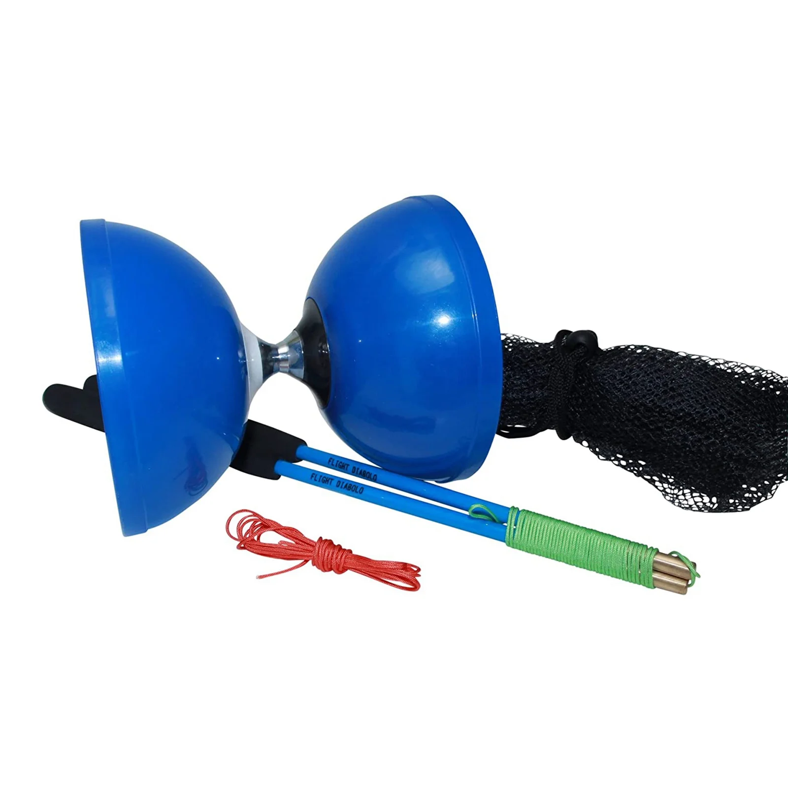 MAGICYOYO محمل ثلاثي Diabolo متوسط الحجم 5 بوصة Yoyo مهارة ديابولو عالية الأداء مع زوجين من أعواد الكربون + 2 سلاسل إضافية