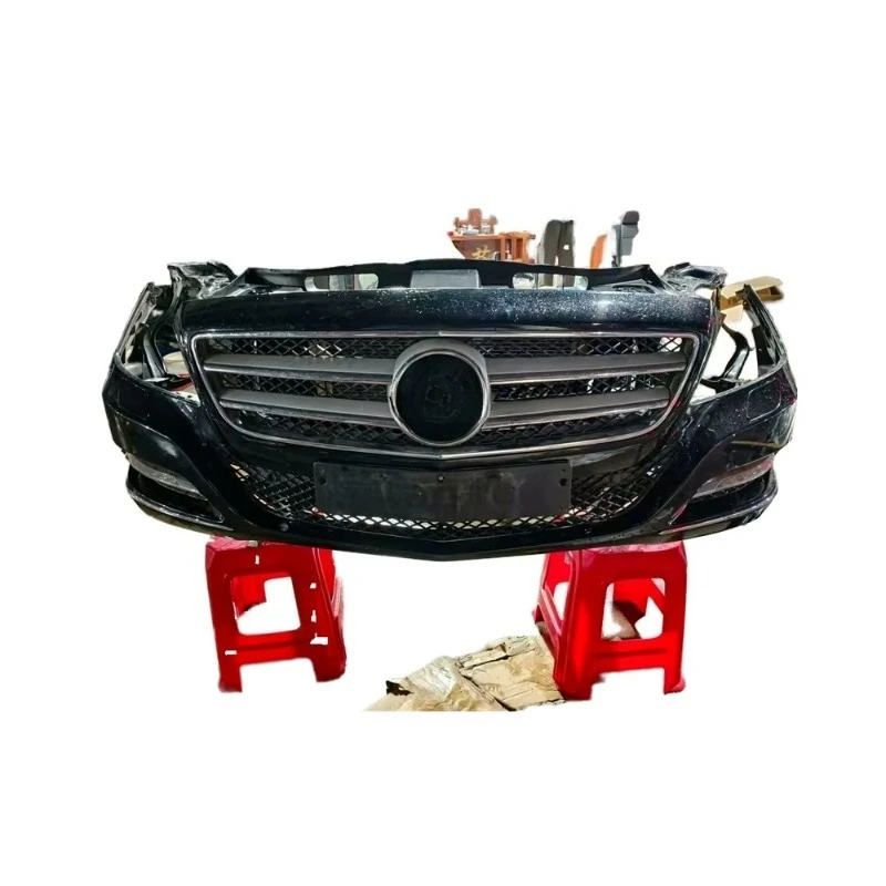 

For CLS 218 Original Front Nose Assembly Front Bumper Grille Headlight Fog Lamp Water tank Frame Condenser Beam