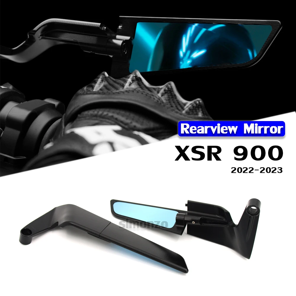 

Fits XSR 900 Mirrors Motorcycle Rear Mirrors For YAMAHA XSR900 Rearview Mirror Side View Adjustable Rotating Accessories 2023