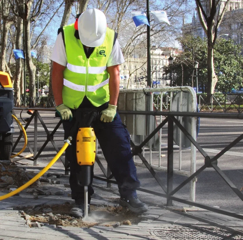 Handheld Pneumatic Rock Drills for Construction RTEX Series Heavy    Pneumatic Breakers