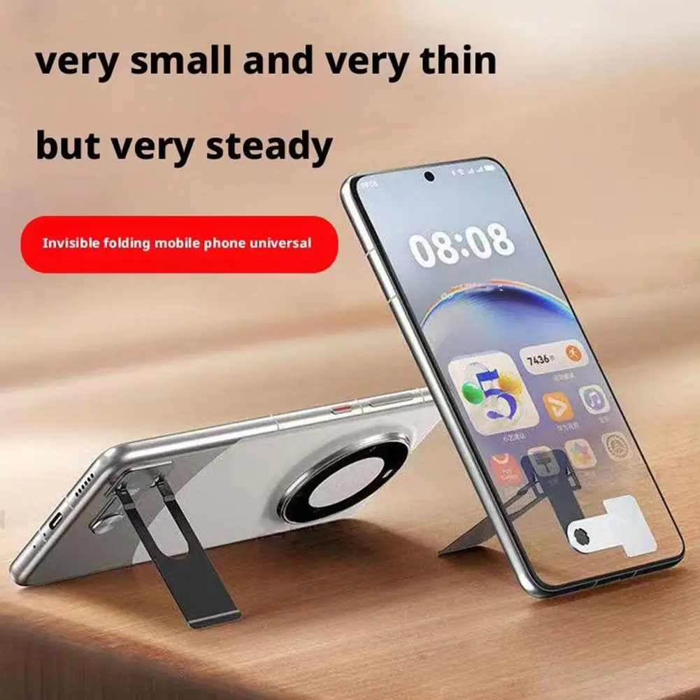 Flip Cover Karte Stil Smartphone Unterstützung Handy Halter Telefon Zurück Aufkleber Klapp Telefon Halterung ﻿