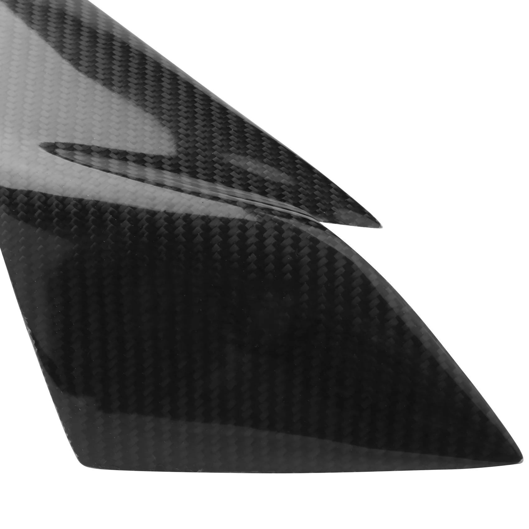 M93K-1Pair Carbon Fiber Headlight Eyebrows Cover Eyelids Trim For Bmw X1 E84 2009-2014 Car Styling For Front Headlight