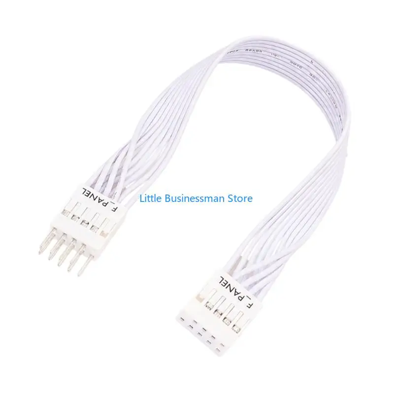 Front-Panel Header Cable Extension for F_PANEL 9-Pin Cable Ends M76A
