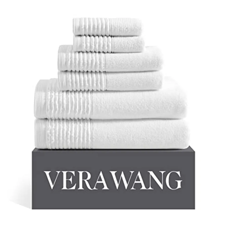 

Bath Towels for bathroom use, 100 cotton with zero twist design, white color, ultra-absorbent and low-lint performance