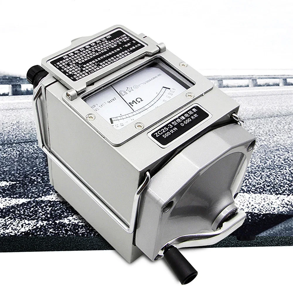 

500 В 1000 В 2500 В тестер сопротивления изоляции ZC25-3 ZC25-4 ZC11D-10 мегаом тестер сопротивления мегаметр мегаметр мультиметры