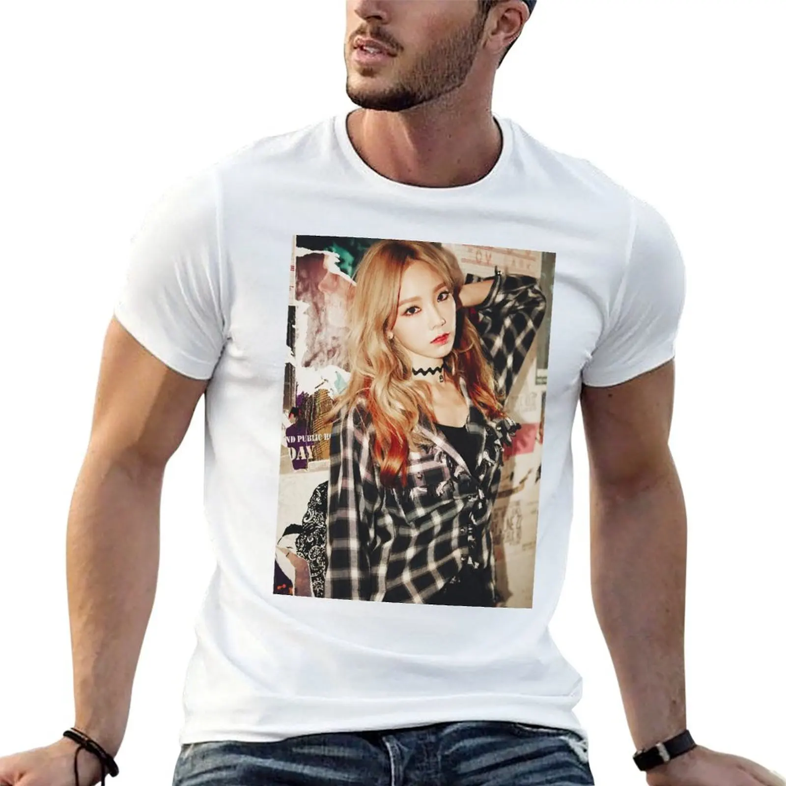 

Taeyeon - I T-Shirt t shirts for man slim fit cotton t shirts high quality mens graphic t shirts T-Shirt