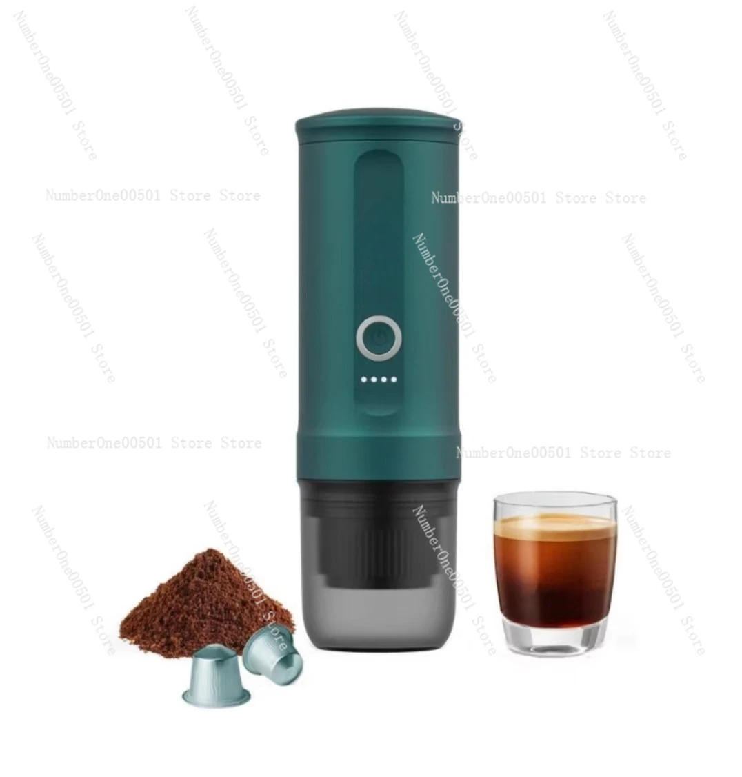 

Portable electric espresso machine with cold water self-heating function