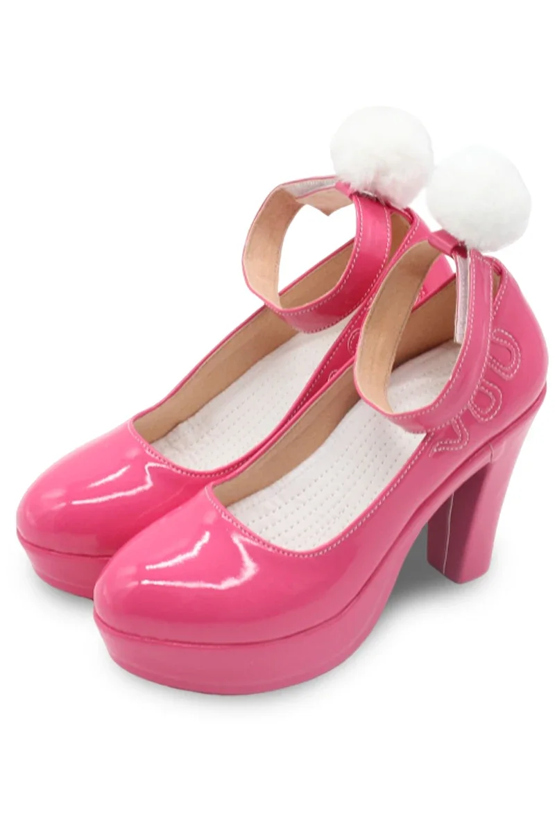 فايبر تأثيري أحذية هالوين كرنفال الأحذية أنيمي اكسسوارات تأثيري الدعائم بولي أحذية أحذية من الجلد مخصص