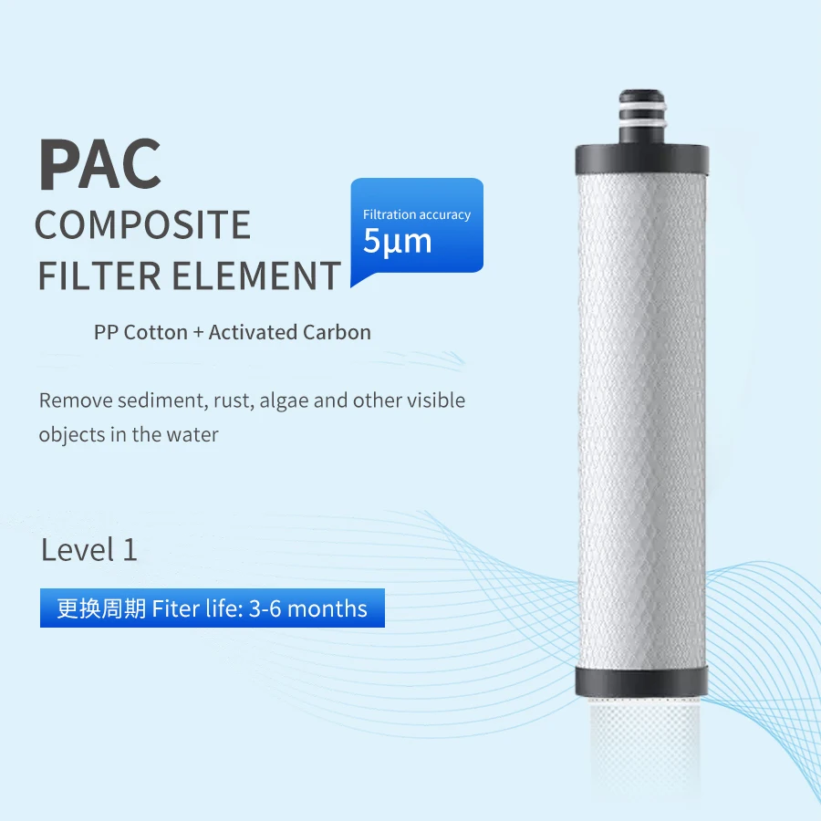 Replacement Filter cartridge Ultrafiltration UF Membrane Filter Cartridge for 3in1 Water Purifier (water purifier not included)