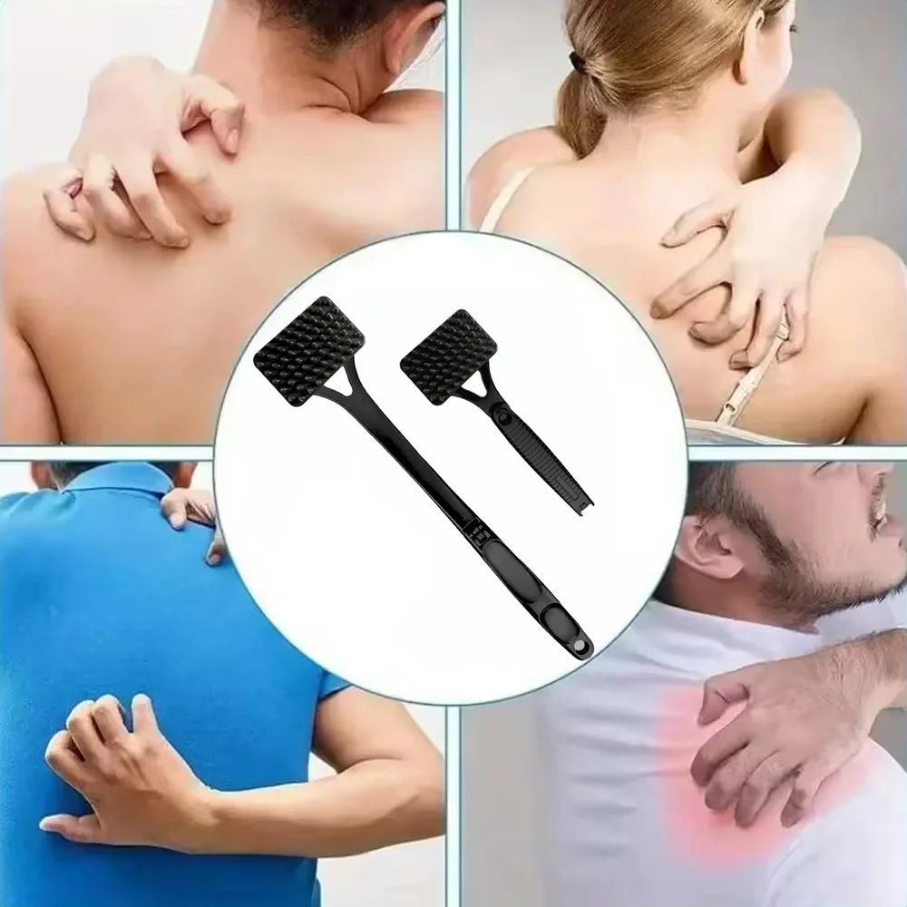للطي الظهر هرش اليد مدلك الاسترخاء الظهر مدلك كبار السن دغدغة عصا تدليك الظهر الكتف الرقبة الخصر أداة تدليك
