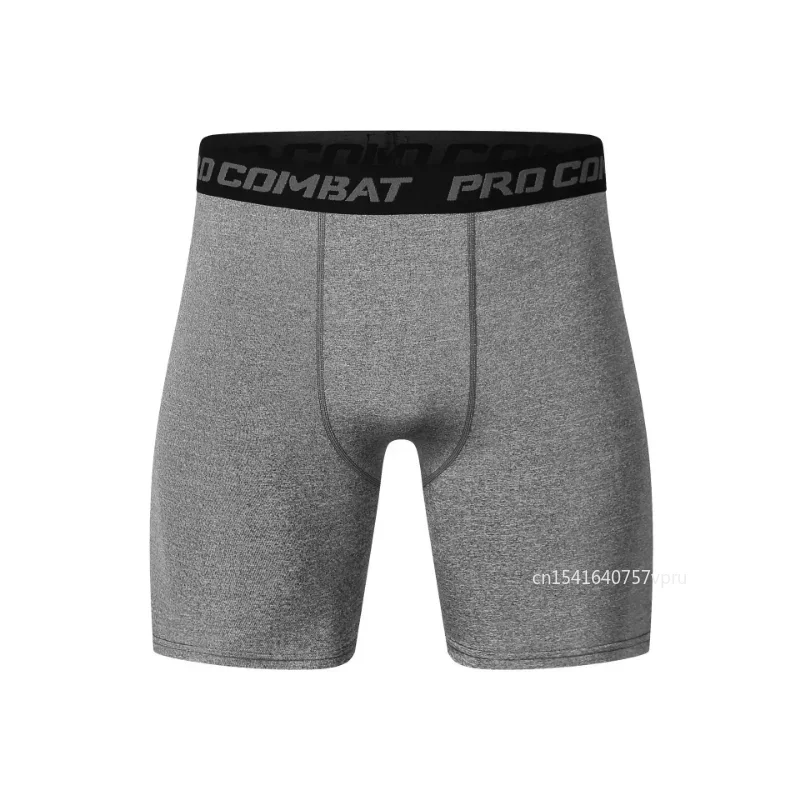 Pantalones cortos de compresión para hombre, pantalones cortos deportivos, ropa interior, pantalones de chándal, Boxers de secado rápido para Fitness