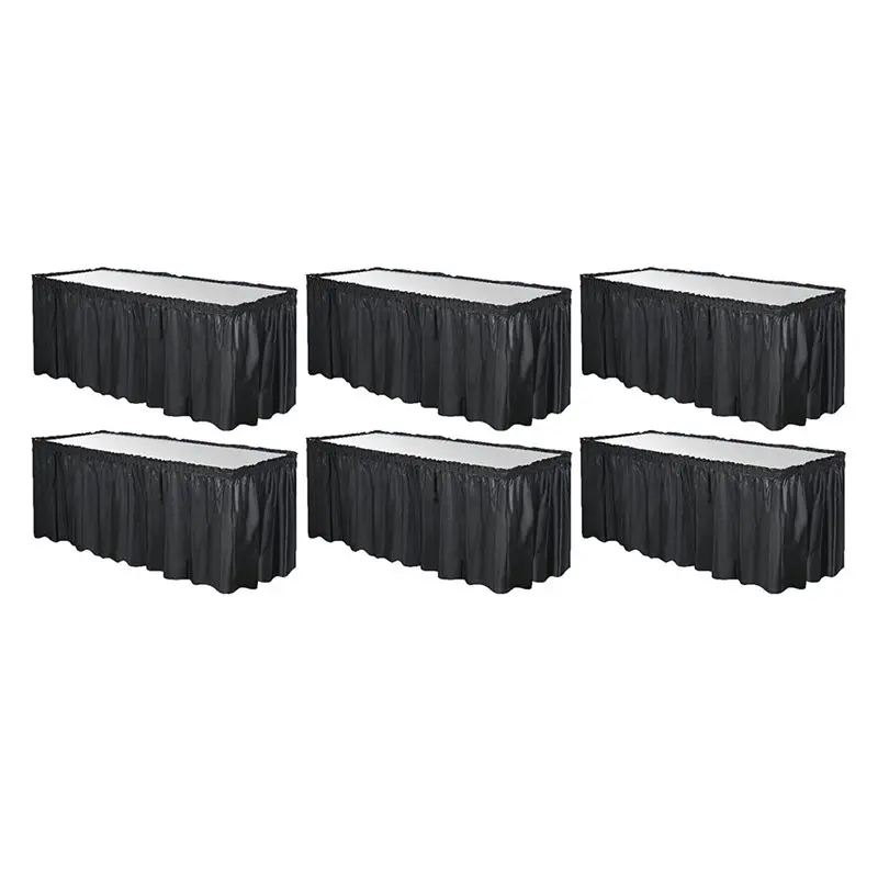 B23B Table Skirt Banquet Table Decor Skirt Party Table Skirt