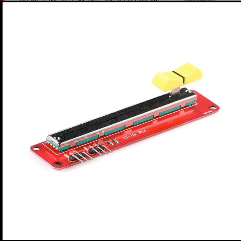 Potenciómetro deslizante de módulo analógico Dual, bloque de construcción electrónico, resistencia ajustable