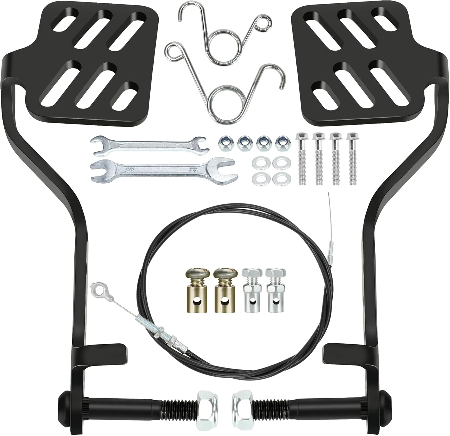 Kit de Pedal de Freio e Acelerador para Go Kart com Cabo de Acelerador de 71 polegadas, Substituição para Go Kart Predator 212cc 196cc 6.5hp Azusa Fun