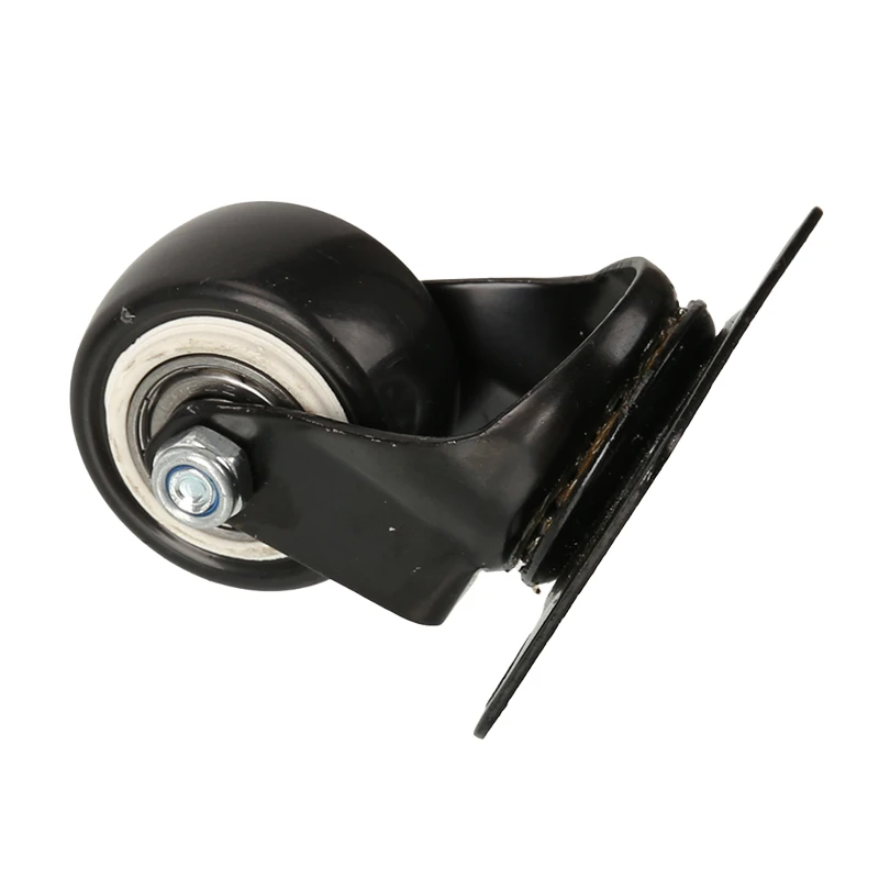 Wear-Resistant 1.5-Inch Gold Diamond Universal Wheel with Small Brake Pulley – Perfect Casters for Light Equipment Instruments