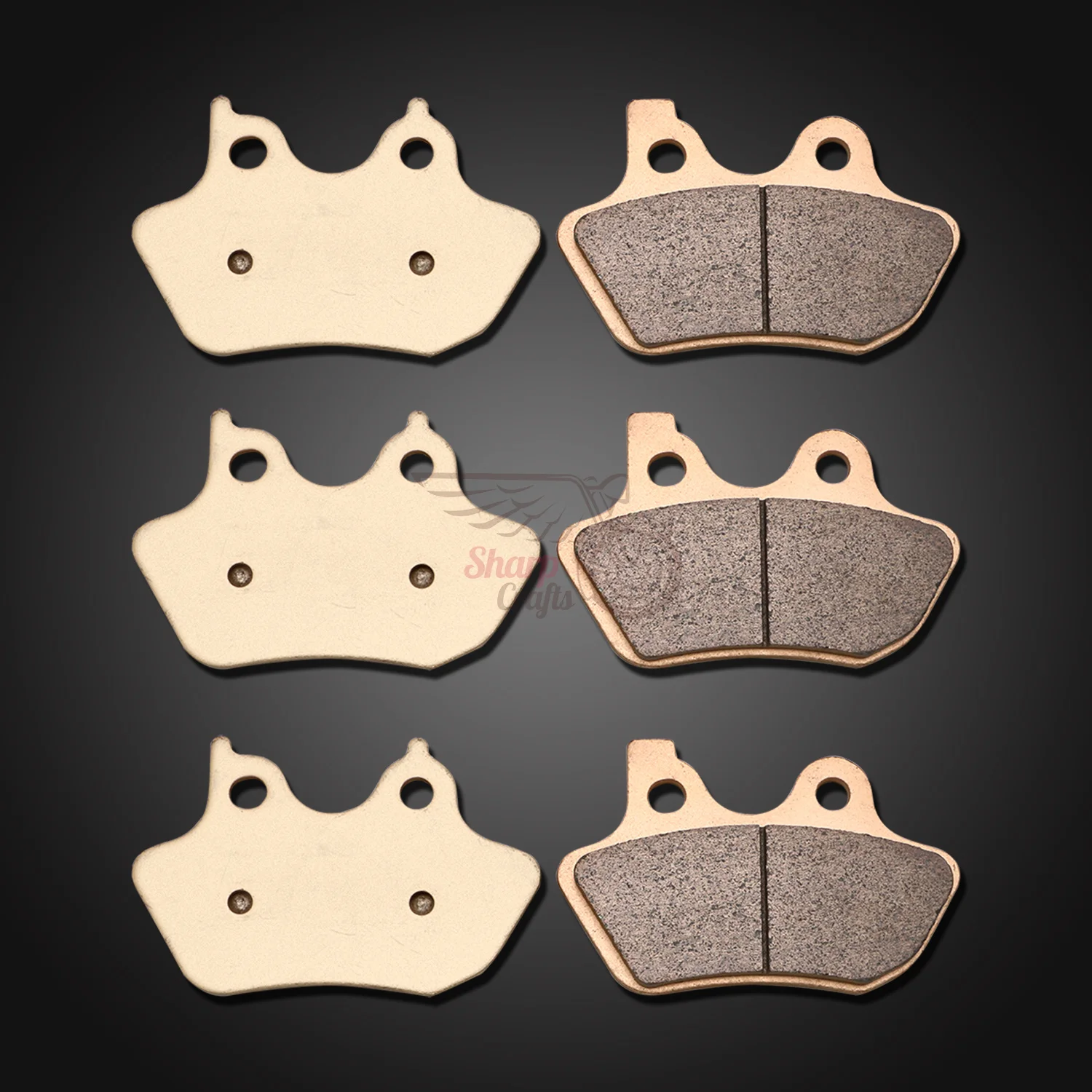 Street Bob Motorcycle Front Rear Brake Pads For Harley Dyna FXD Super/Wide Glide FXDWGi Low Driver Superglide Custom FXDi Sport