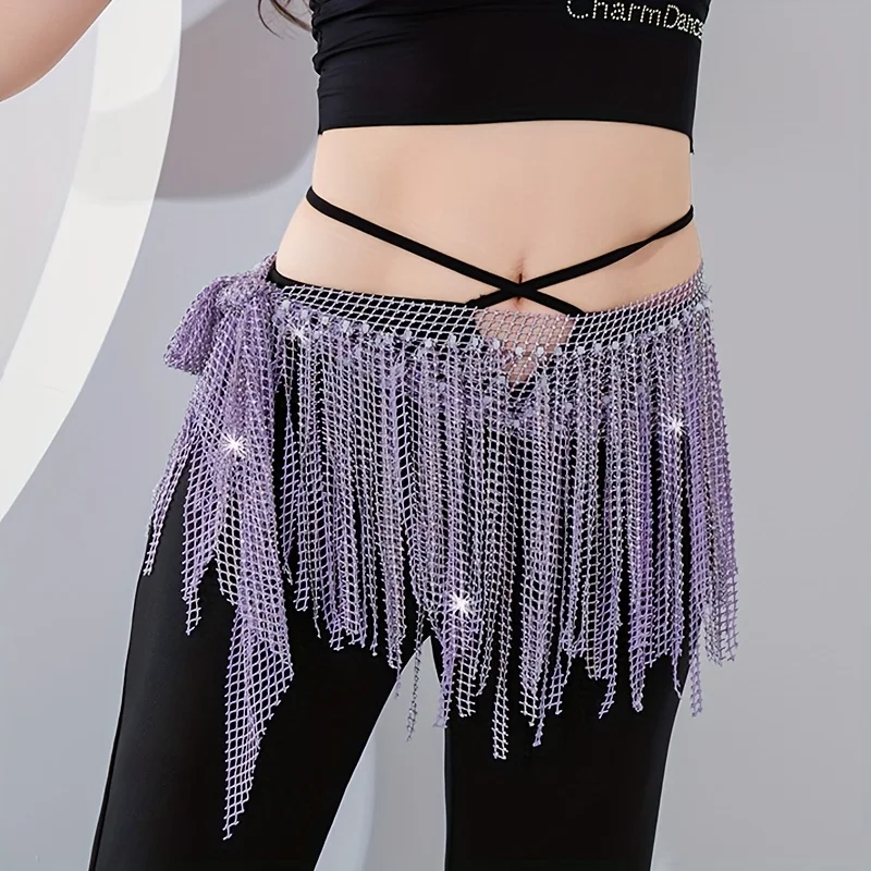 Lady's Waist chain、Belly Dance Hip Scarf、body chain、Belts' chains、Decorative belt、Dance belt、Fringe Waist Chain view 6